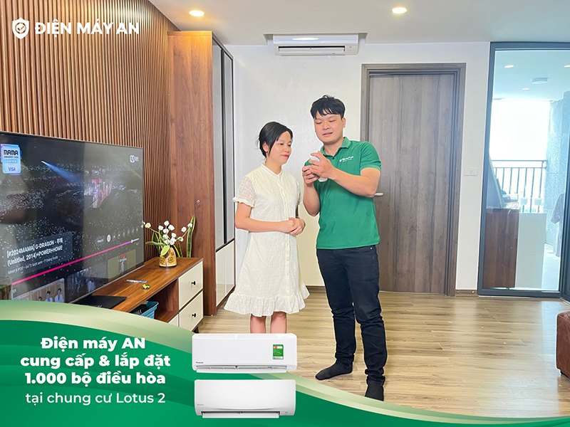 Điện Máy AN Bàn Giao 1.000 Bộ Điều Hòa tại thành phố Bắc Giang, Vượt Tiến Độ Đề Ra